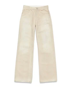 Acne Studios Baggy Fit Jeans 1981U Traffic Sand Beige