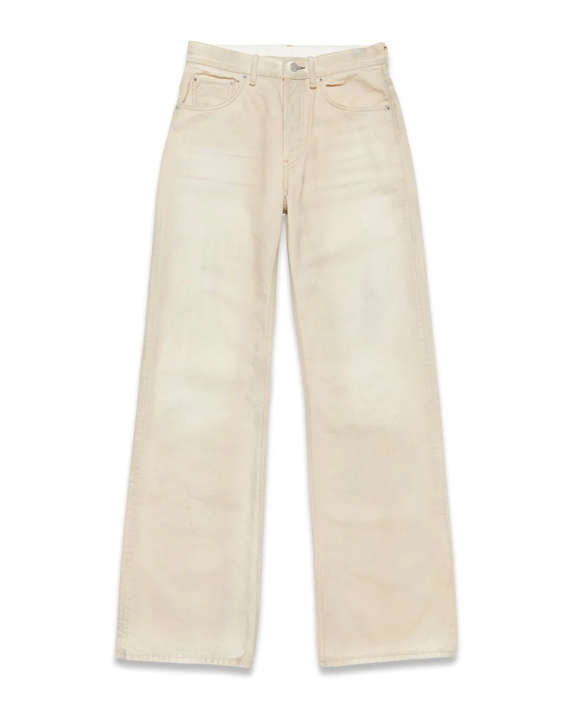 Acne Studios Baggy Fit Jeans 1981U Traffic Sand Beige