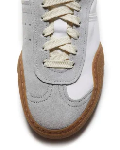 Acne Studios Bars Lace-Up Sneakers M White/Brown