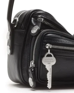 Acne Studios Camero Party Shoulder Bag Black