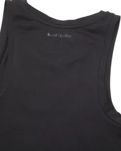 Acne Studios Face Tank Top Black
