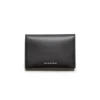 Acne Studios Folded Leather Card Holder Black