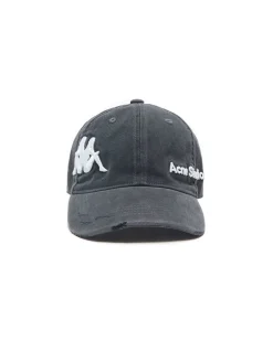 Acne Studios Kappa Carliy Logo Cap Black