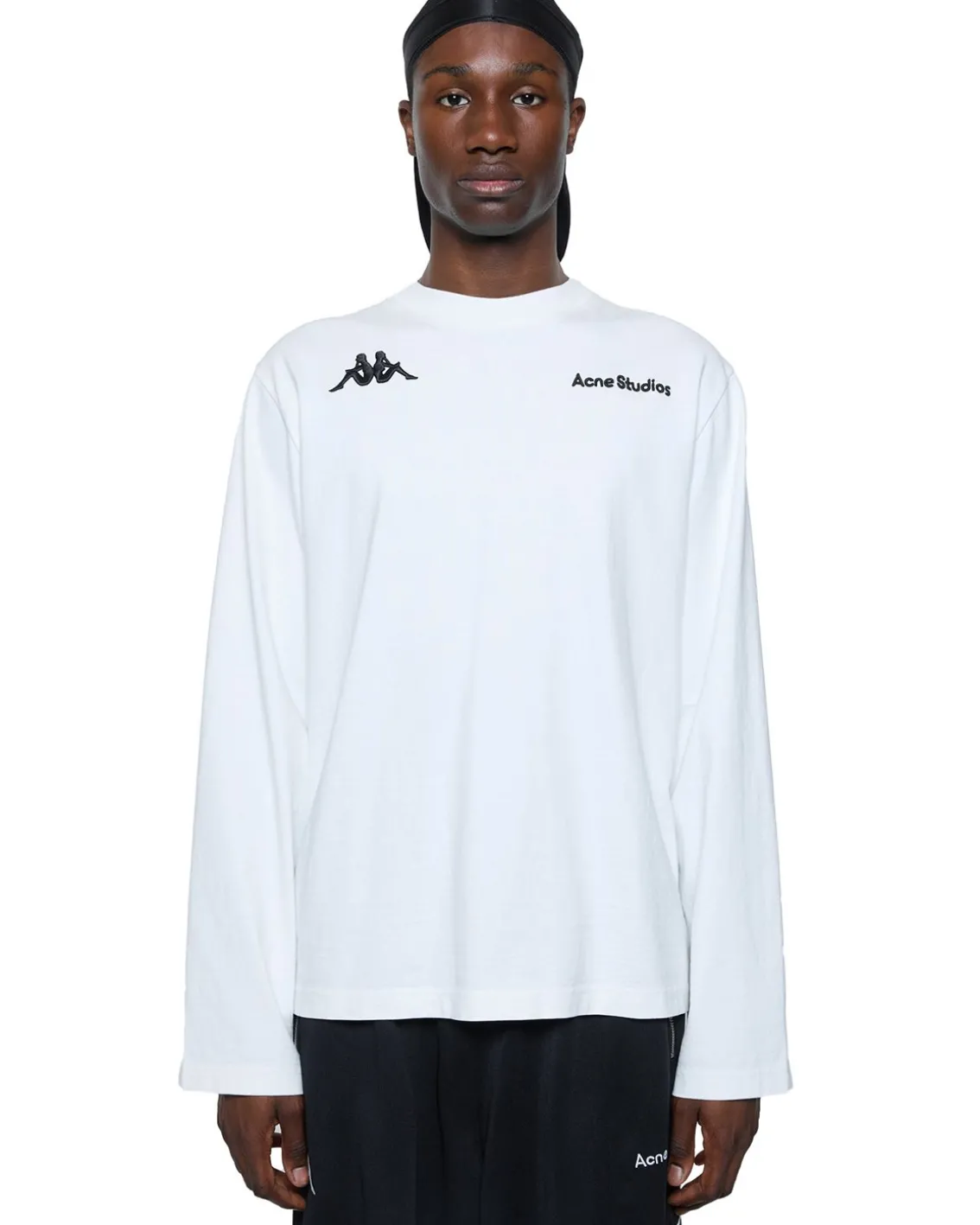 Acne Studios Kappa Edden Football Long Sleeve White