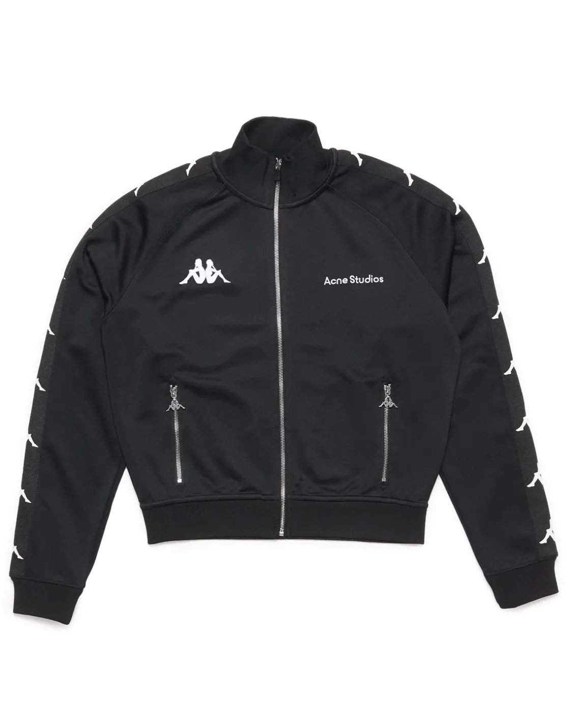 Acne Studios Kappa Fenam U Zip Sweatshirt Black