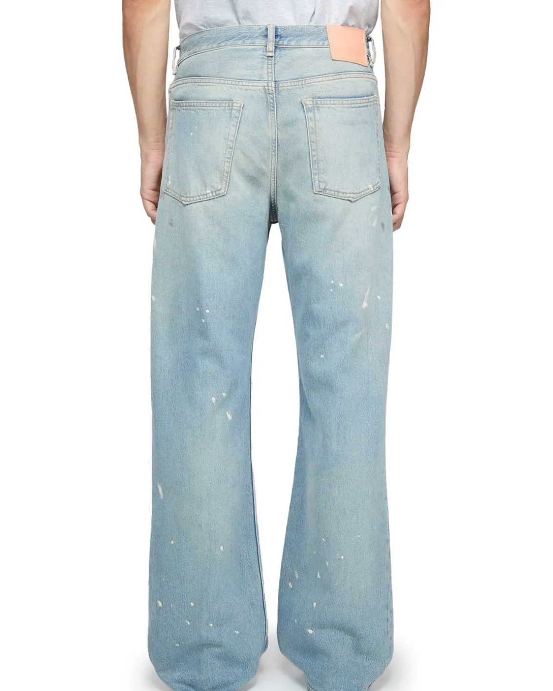 Acne Studios Loose Fit Jeans 2021M Light Blue Trafalgar