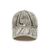 Acne Studios Printed Rhinestone Cap Warm Beige