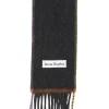 Acne Studios Wool Mohair Scarf Black