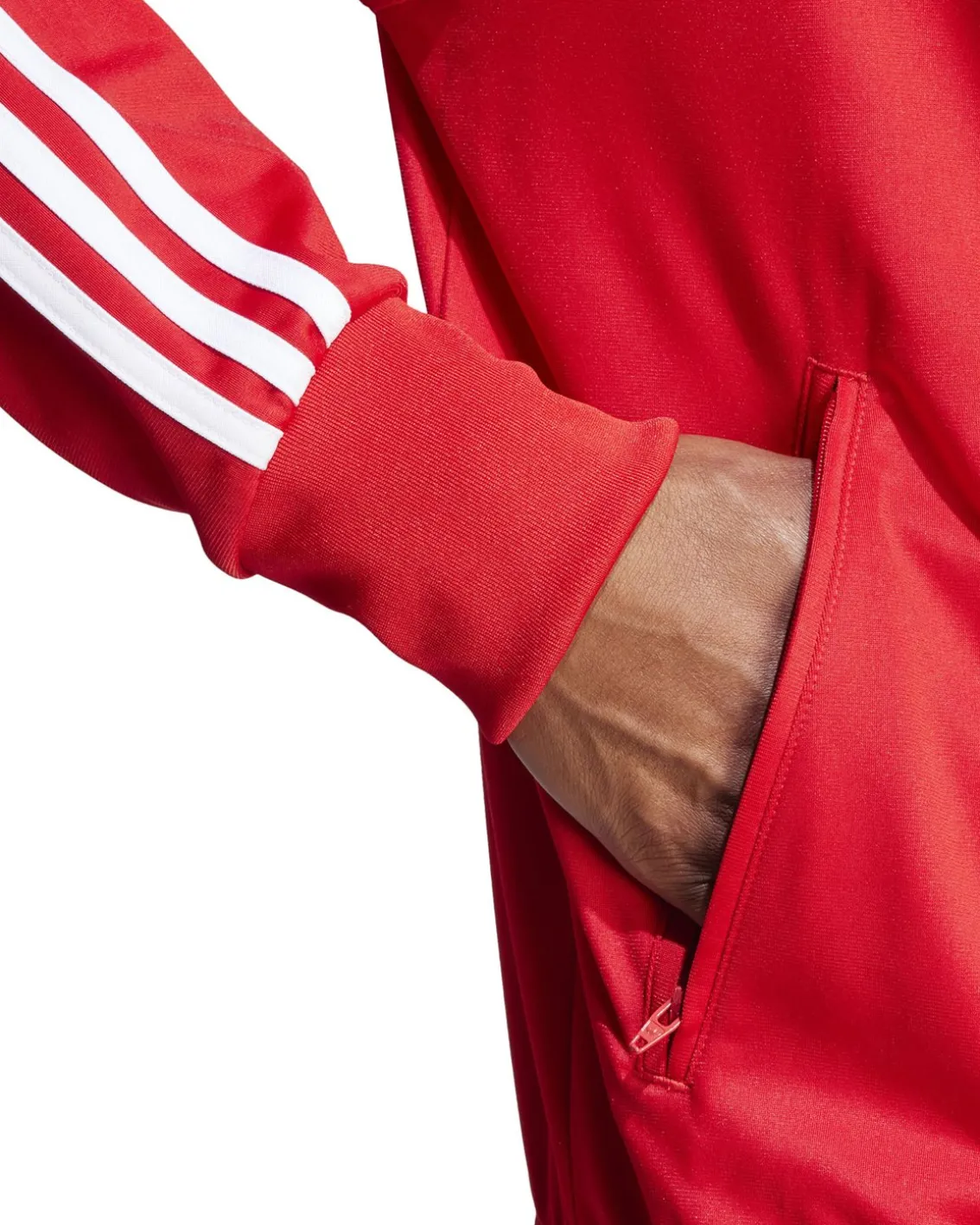 Adidas Originals Adicolor Classics Firebird Track Jacket Better Scarlet/White