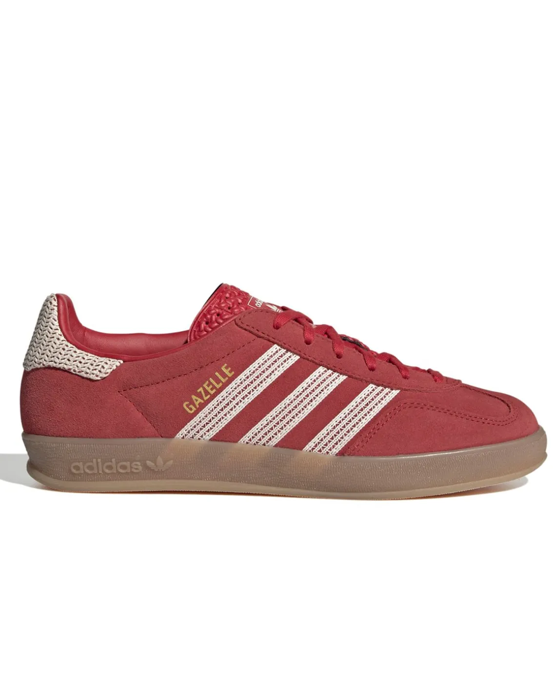 Adidas Originals Gazelle Indoor Shoes W Better Scarlet/Wonder White/Gum6
