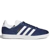 Adidas Originals Gazelle Shoes Collegiate Navy/White/Gold Metallic