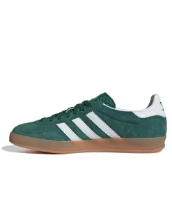 Adidas Originals Gazelle Indoor Shoes Colligiate Green/Cloud White/Gum