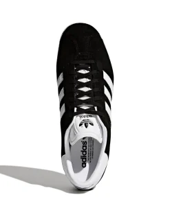 Adidas Originals Gazelle Shoes Core Black/White/Clear Granite