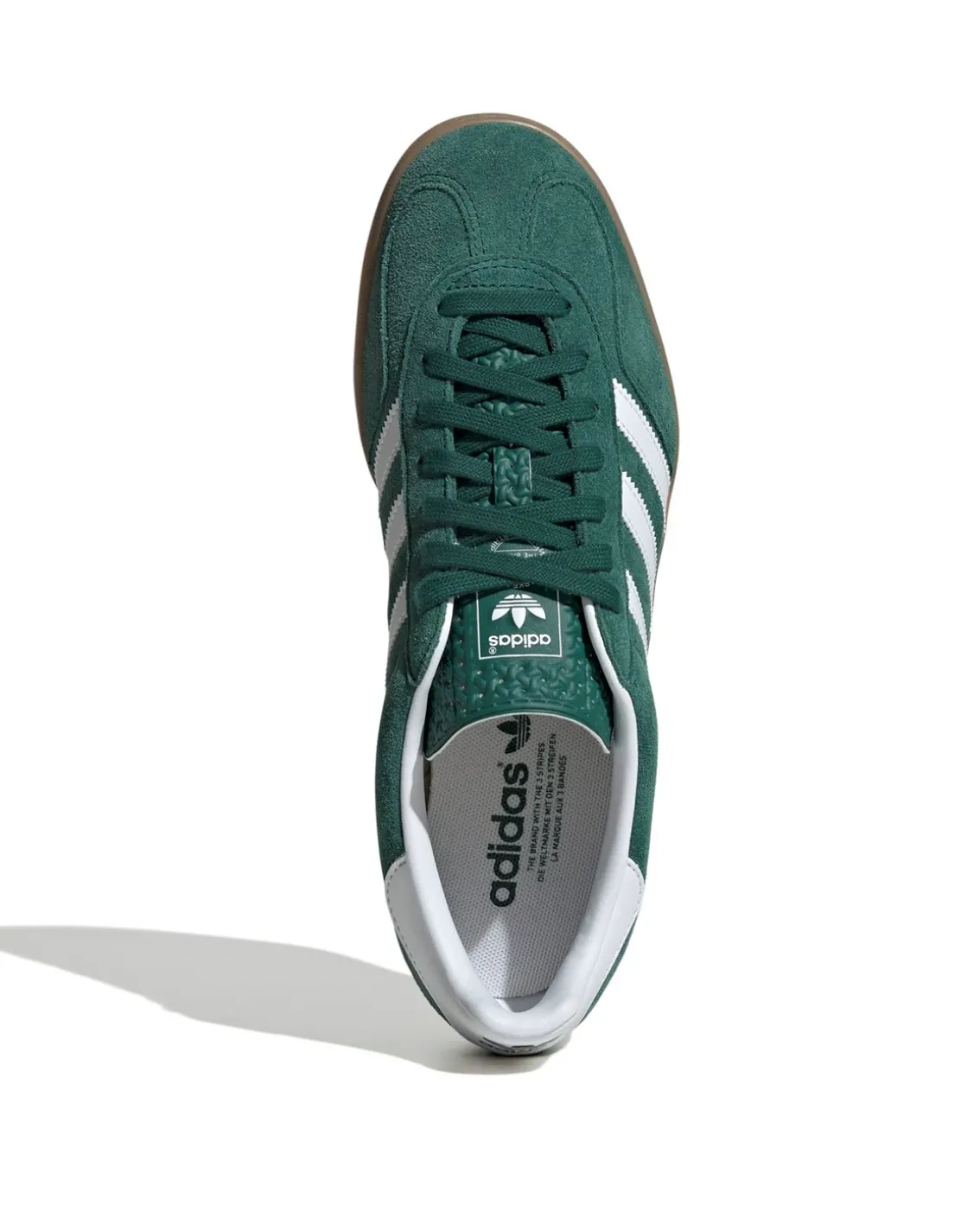 Adidas Originals Gazelle Indoor Shoes Colligiate Green/Cloud White/Gum