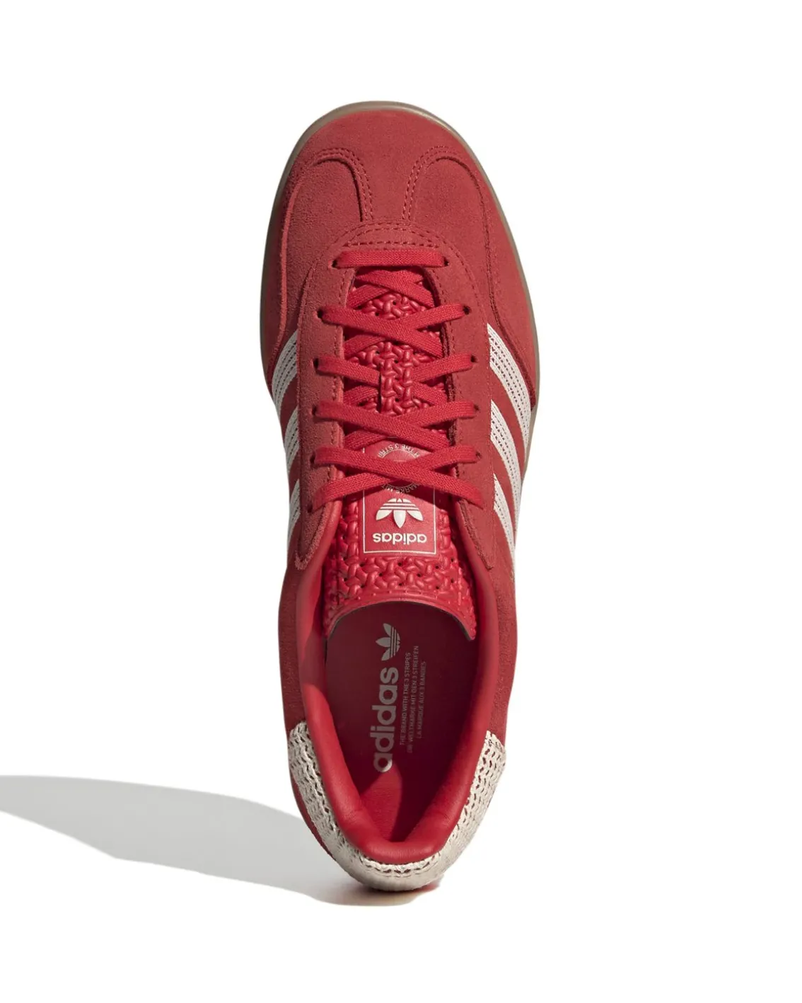 Adidas Originals Gazelle Indoor Shoes W Better Scarlet/Wonder White/Gum6