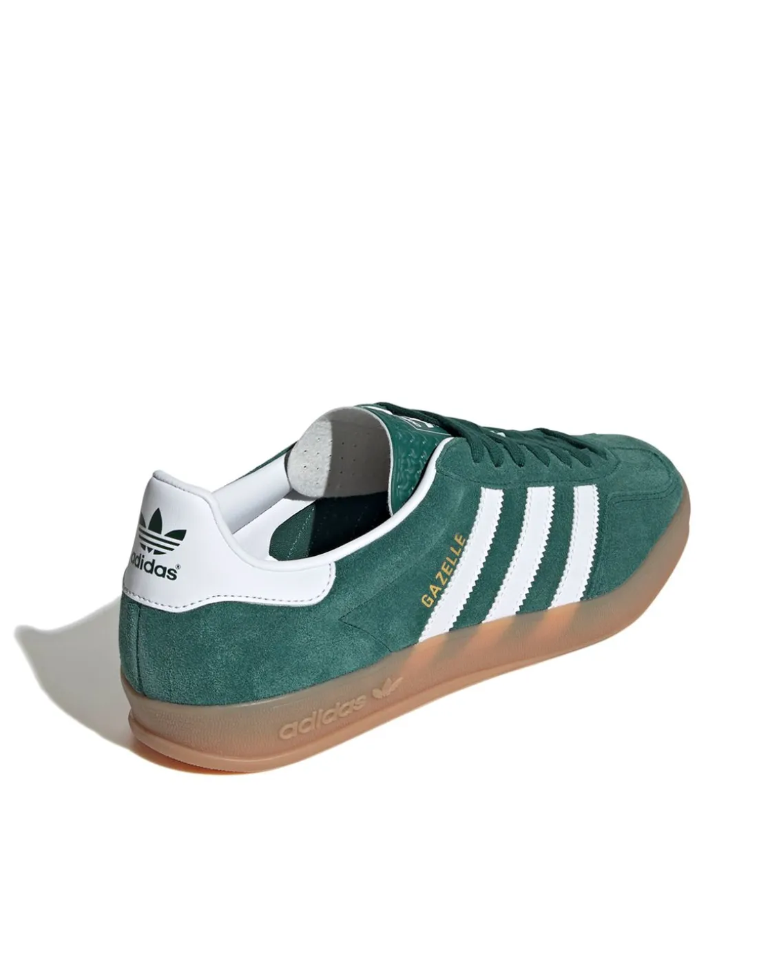 Adidas Originals Gazelle Indoor Shoes Colligiate Green/Cloud White/Gum