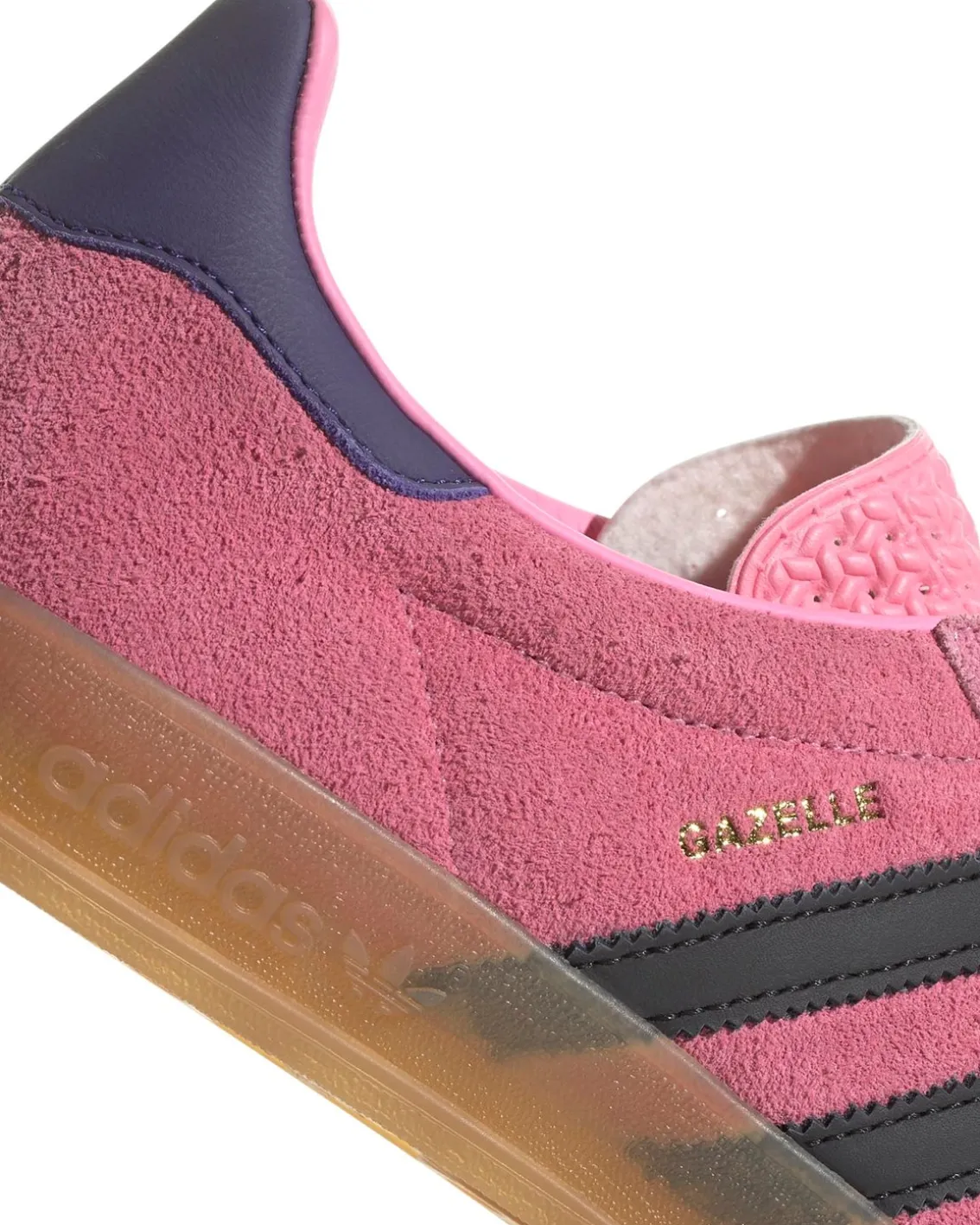 Adidas Originals Gazelle Indoor Shoes W Bliss Pink/Clear Black/Clear Purple