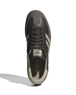 Adidas Originals Samba Og Shoes Brown/Putty Grey/Gold Metallic