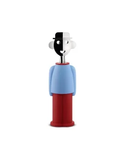 Alessi Alessandro M Corkscrew Light Blue/Red