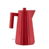 Alessi Electric Kettle Plissé 170 Cl Red