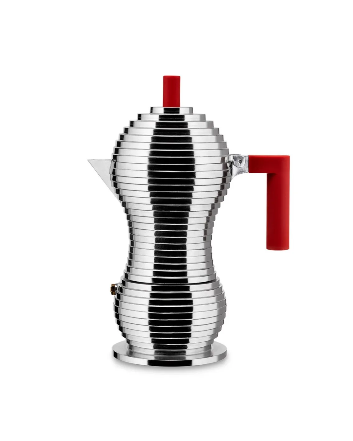 Alessi Espresso Coffe Maker Pulcina Red