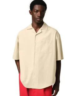 AMI Paris Boxy Short Sleeve Shirt Ginger