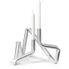 AOT Studio Bucatini Candle Holder Brushed Aluminium
