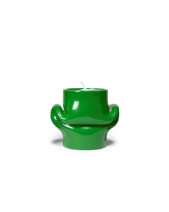 AOT Studio Mondo Tea Light Holder Grass Green