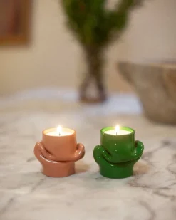 AOT Studio Mondo Tea Light Holder Grass Green