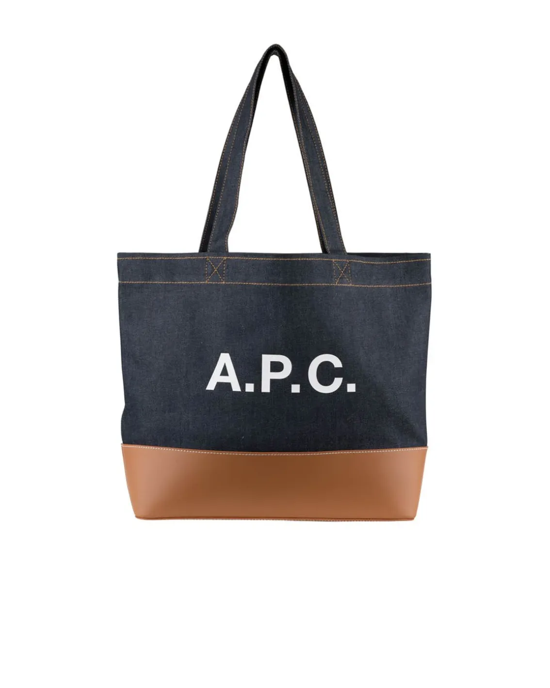 A.P.C. Axel Tote Bag Caramel