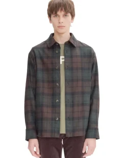 A.P.C. Bobby Overshirt Dark Brown