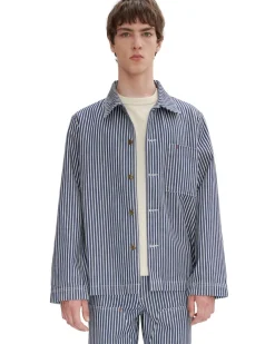 A.P.C. Raphael Shirt Blue/White