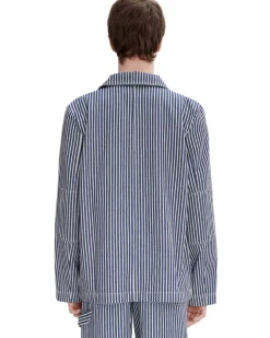 A.P.C. Raphael Shirt Blue/White