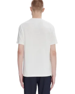 A.P.C. Rue Madame T-Shirt White/Dark Navy Blue