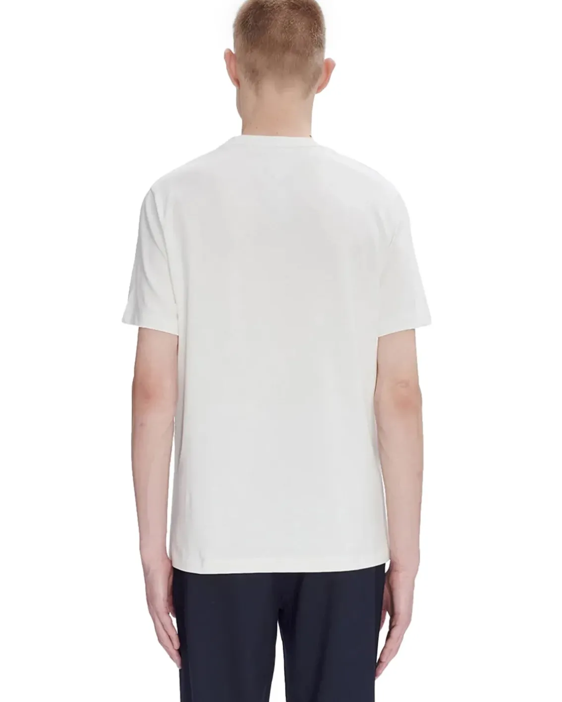 A.P.C. Rue Madame T-Shirt White/Dark Navy Blue