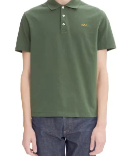 A.P.C. Standard Polo Dark Greey/Yellow