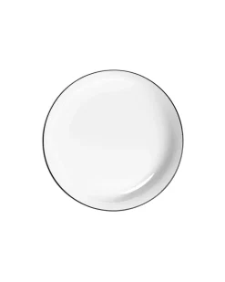 Asa Selection Small Plate Black Trim White