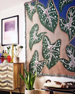 Atelier Yuchi Exotica Woven Blanket