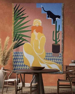 Atelier Yuchi Marrakech Woven Blanket