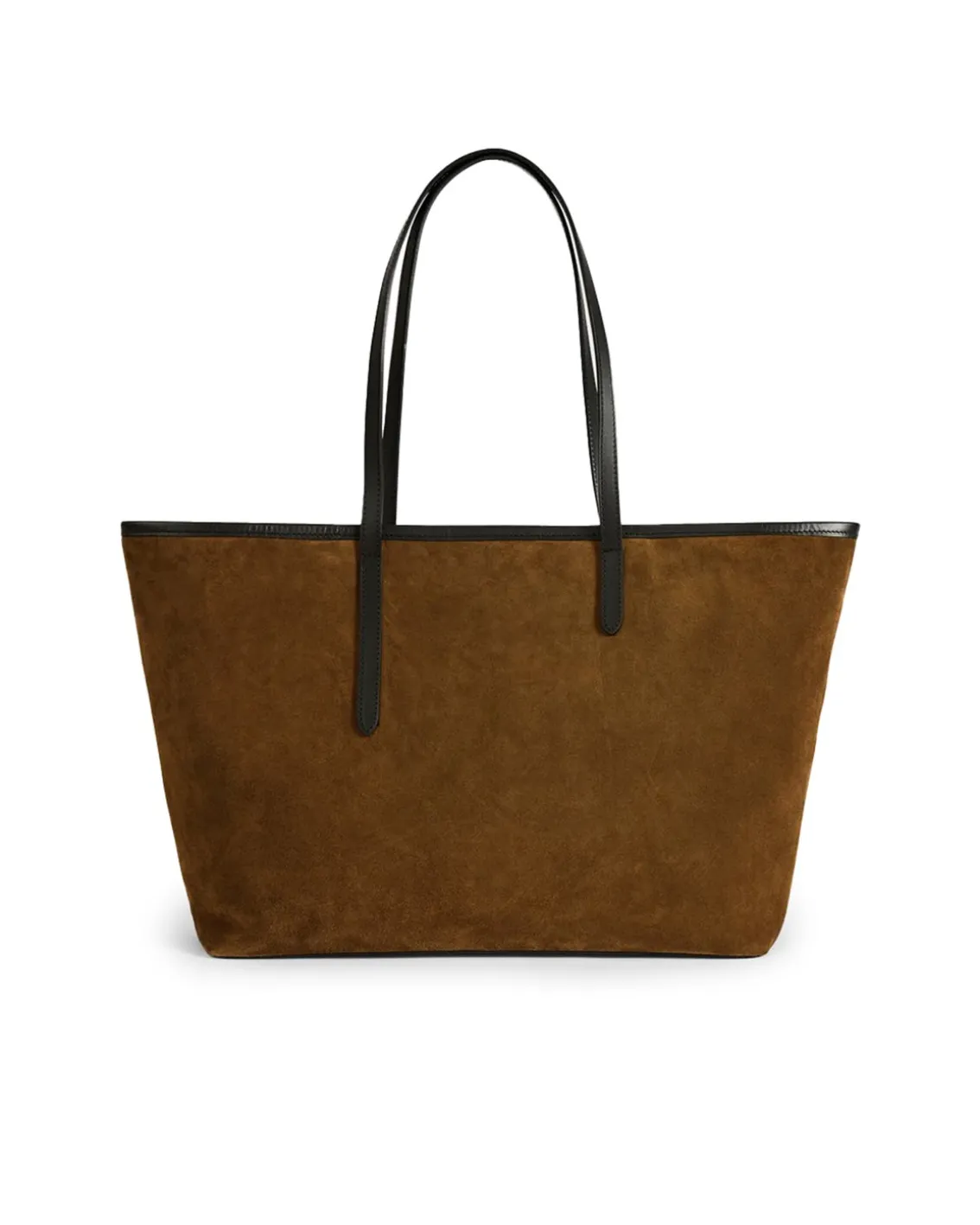 ATP Atelier Eraclea Large Shoulder Bag Cannella/Black Suede