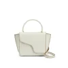 ATP Atelier Montalcino Mini Handbag Bianco/Contrast Stitch