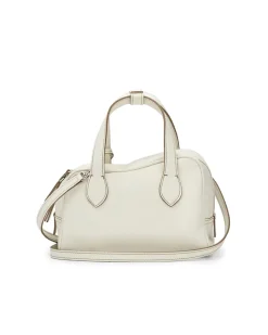 ATP Atelier Ormelle Small Bowling Bag Bianco