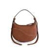 ATP Atelier Silea Mini Hobo Bag Brandy/Contrast Stitch