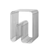 AYTM Curva Stool Silver