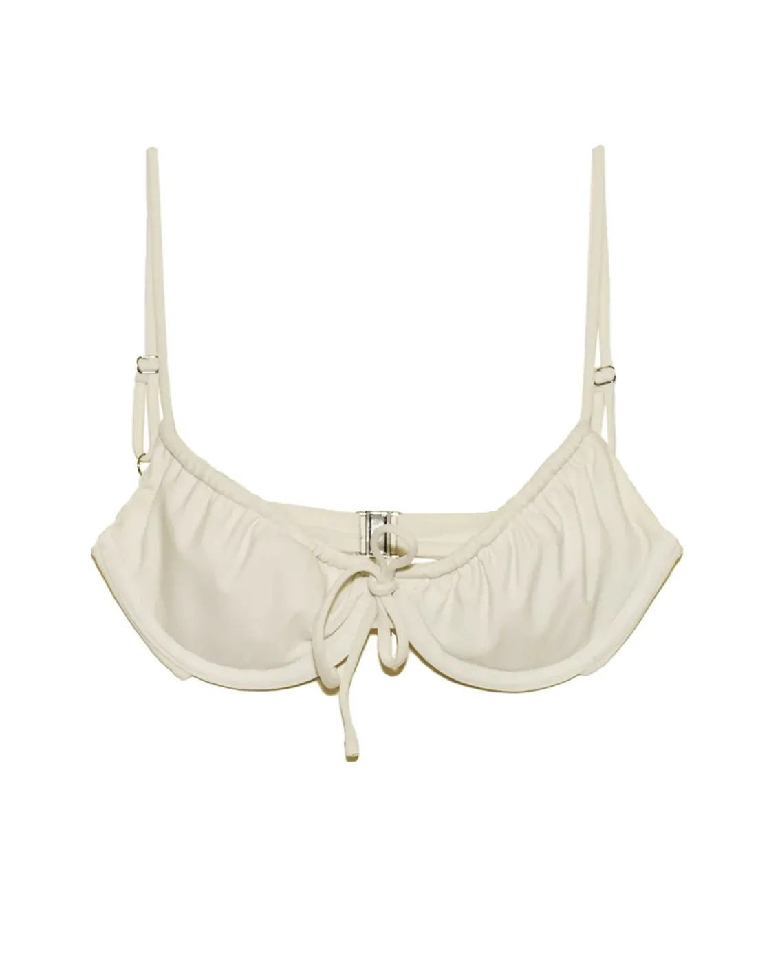 Bare Kim Bikini Top Avorio