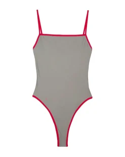 Bare Neo Swimsuit Grey/Red