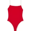 Bare Neo Swimsuit Red/White