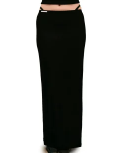 Bare Nora Maxi Skirt Black