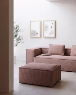 Blok Footrest Light Pink