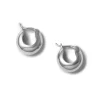 Blue Billie Basket Hoops Silver